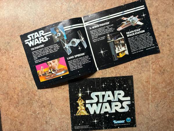 Original Star Wars Kenner Mini-Catalogs 1