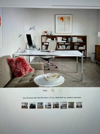 Room&Board Corner L Shape Desk 1