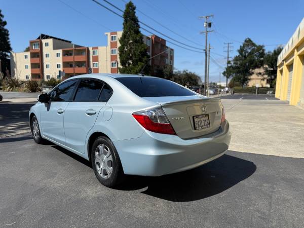 2012 Honda Civic Hybrid - $8,500 (san leandro)63617104971777124