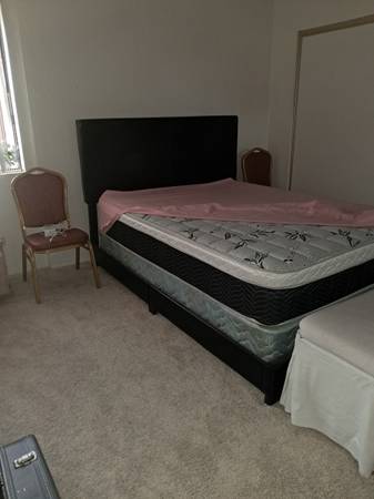 Queen-sized bed only...mattresses are gone 1