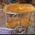 Vintage Italian Inlaid Bar or Serving Cart - 31x17x27 1 thumbnail