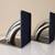 Arteriors bookends industrial decor chrome 4 thumbnail