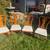 Kitchen Table Dining Room Table, large beautiful wood table with 4 chairs 7 thumbnail