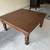 Vintage Broyhill Fontana 36" Square Solid Wood Coffee Table - Walnut 6 thumbnail
