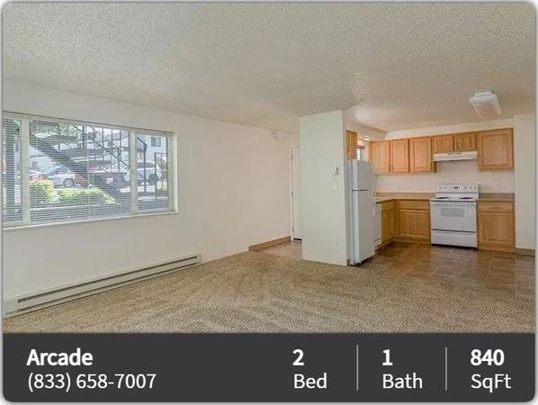 $1,895 / 2br - 840ft2 - X marks the spot! You've just found a gorgeous 2 bed / 1 bath! (Corvallis - Avery House Nature Center)63851667055747121
