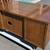 Vintage Executive Mid Mod Desk Mid Century Modern with Finished Back 15 thumbnail