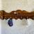 Coat Hanger Hat Hanger Rack Solid Oak Entry Way Shelving 5 ft vintage 9 thumbnail