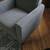 Nice Blue Cloth Chair Good Shape 4 thumbnail