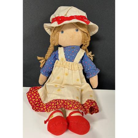 Original Knickerbocker Holly Hobbie Rag Doll Bi-Centennial Limited Ed, 1976. 1