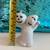Ceramic Halloween Ghost Candle holder 3 thumbnail