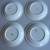 4 Stoneware Floral Dinner Plates 4 thumbnail