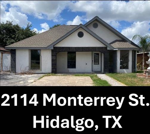 $189,000 / 4br - 1397ft2 - // /// HOUSE FOR SALE / CASA EN VENTA (2114 Monterrey St.) /// // (HIDALGO, TX)64198891856899121