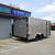 NEW 8.5x16 Enclosed Cargo Trailer with Rear Ramp (PEWTER) 3 thumbnail