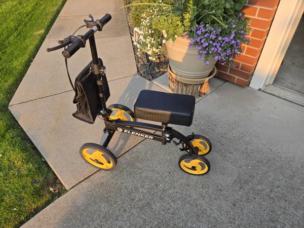 NEW! ELKNER Knee Walker Scooter Ready to GO! 1