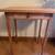 Small Antique Pine Side Table with Drawer 1 thumbnail