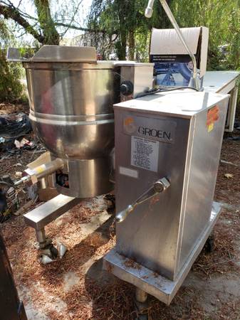 Groen DH-20C 20 Gal Steam Kettle 7k OBO 1