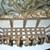 2 ANTIQUE PLANT HOLDER BASKET PAIR Vintage Metal Gothic Wrought Iron 6 thumbnail