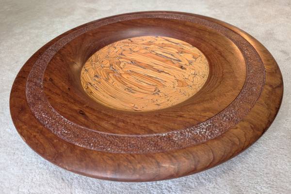 Wooden Handturned Centerpiece Bowl 1