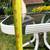 Small Patio Table, Glass Top 20"x20"x17" (Side/Accent Table) 5 thumbnail