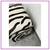 Custom Design Zebra Hair On Hide Print Ottoman 8 thumbnail