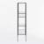 Designer CB2 VUUE Glass Bookcase – Mid-Century Modern Style 4 thumbnail