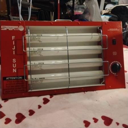 Sperti Fiji Sun Facial Tanning Lamp Tabletop Sunlamp - 4 Bulb UV