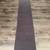 CRATE & BARREL 90"L Table Runner, Graphite Gray Grasscloth Table Decor 2 thumbnail