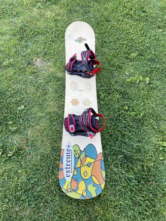 Made In USA Division 23 snow board 149 Cm snowboard boarding bindings 1