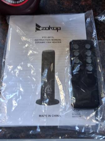 CERAMIC OSCILLATING FAN HEATER 1