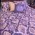 Queen/Full bed cover w/2 sham pillows, 3 decoration pillows 2 thumbnail