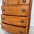 Vintage 1950s Dixie Mahogany Bow-Front Tall Dresser/Chest of Drawers 2 thumbnail