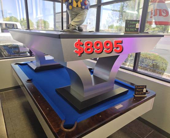 7' Olhausen Luxor Pool Table 1