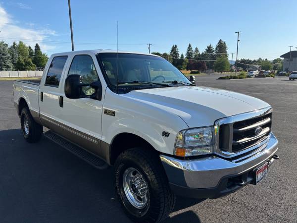 2000 Ford F250 Super Duty Lariat Crew Cab Short Bed 4x4 - $9,000 (Spokane Valley)63613040447107122