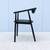 Italian Modern Norman Foster for Mattiazzi MC 21 Leva Black Ash Chair 10 thumbnail