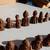 CHESS SET old AFRICAN hand carved wood 22 thumbnail