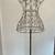 Black Metal Wire Mannequin Dress Forms for Display 2 thumbnail