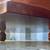 Vintage Mid-Century Hexagon Table – Bubble Glass, Solid Wood 8 thumbnail