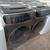 Samsung gray front load flexWash washer and flexDry dryer set 1 thumbnail