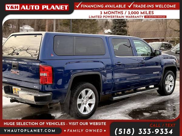 $370/mo - 2014 GMC Sierra 1500 SLE 4x4Crew 4 x 4 Crew 4-x-4-Crew Cab 5 - $17,995 (324 Columbia Turnpike Rensselaer NY 12144)63478011573633124