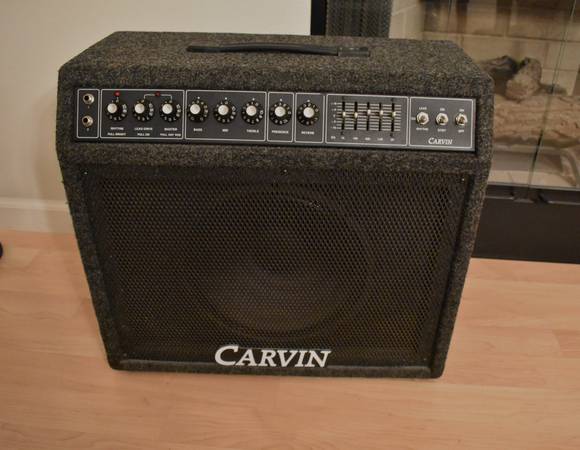 Carvin XT112 Tube Amp has Hot Rod Modification 1B 1