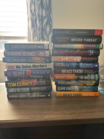 Hardcover thrillers 1