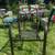 Glass top patio table and 6 chairs 5 thumbnail
