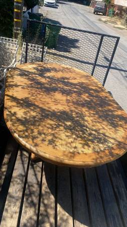 Dining table set w/ removable leaf and 6 chairs 1