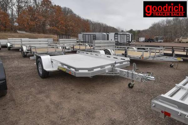 2027 Aluma 7712 H TILT **MAP PRICE LISTED Utility Trailer SKU:26318 1