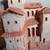 Rare Sandecor Terracotta Village Wall Sculpture by Sandra Brue 1988 4 thumbnail