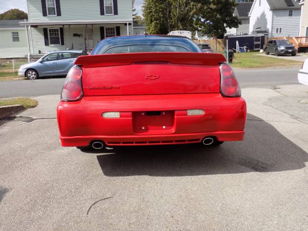 2005 Chevrolet Monte Carlo SS Supercharged . - $5,995 (Whitman Ma)63615697490179124