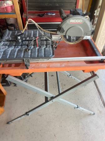 Rigid R40311 7” wet table saw 1