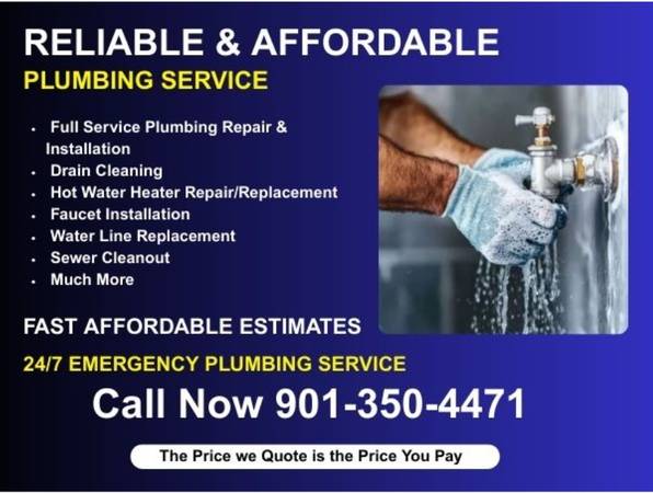 🚿 MEMPHIS PLUMBING SERVICES – 24/7 EMERGENCY RESPONSE 🚿 1