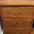 Vintage/MCM Wooden Side Table/Filing Cabinet with Brass Handles 1 thumbnail