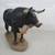 Spanish Bull Toro Figurine Epoxy or Pottery? Cast Statue 14" Length 7 thumbnail